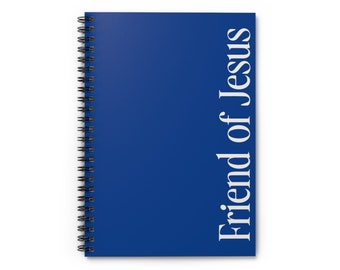 Friend of Jesus - Spiral Notebook