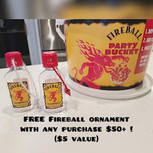 &quot;Mini-Flaschenanhänger &quot;&quot;Feuerball&quot;&quot;.&quot;