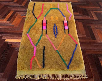 Moroccan Rug , Beni ourain rug , Berber rug , Handmade rug , Wool rug , Beni ourain , Moroccan Berber , Custom Size , Available in ALL SIZES