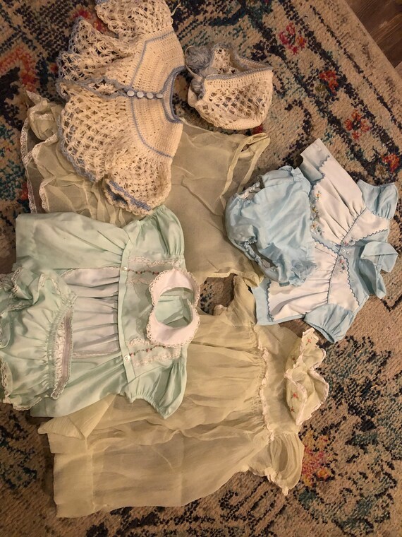 Vintage Baby Clothes Lot of 6 - image 1