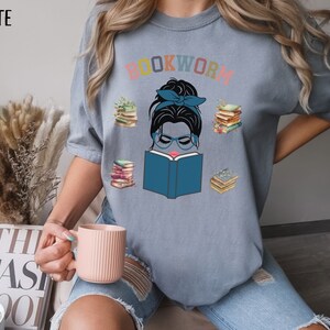 Bookworm T-Shirt, Book Lover Shirt, Bookish Shirt, Reading Shirt, Library Lover Shirt, Booktrovert Shirt, Literature Shirt, Librarian Shirt