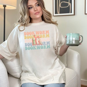 Bookworm T-Shirt, Bookish Shirt, Book Lover Shirt, Reading Shirt, Library Lover Shirt, Booktrovert Shirt, Literature Shirt, Librarian Shirt