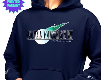 Final Fantasy 7 Hoodie, Sleeve Print Variant - Etsy