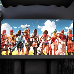 Final Fantasy Desk Mat, RPG Gamer Play Mat