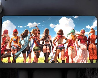 Final Fantasy Desk Mat, RPG Gamer Play Mat