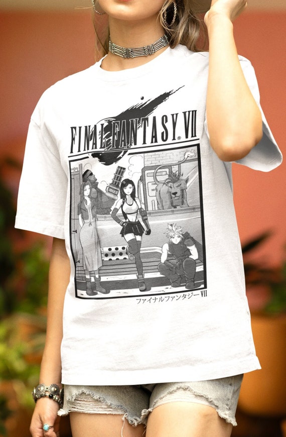 Final Fantasy 7 Tshirt - Road Trip, Unisex Garment-dyed T