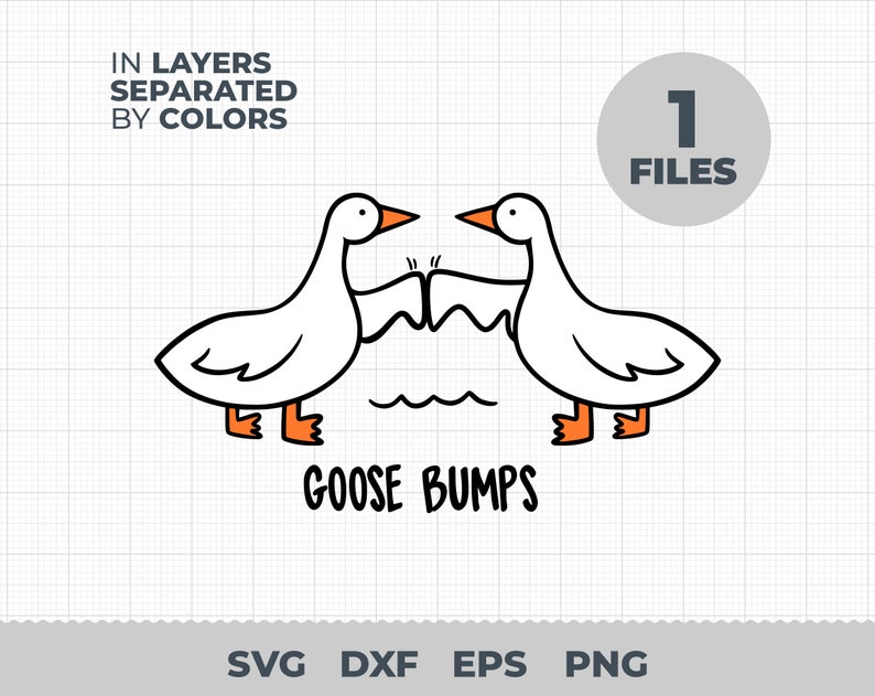 Goosebumps Svg, Goose bumps Svg image 1