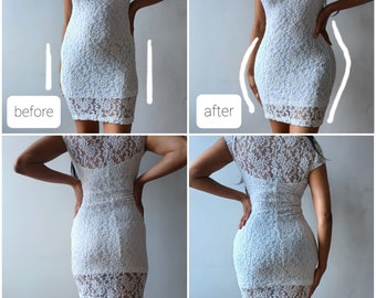 Wedding Essentials Women’s Bridal Shapewear| Breathable Hip Enhancer and Butt Lift Compression Shorts for Hourglass Shape| Hip and Butt Pads