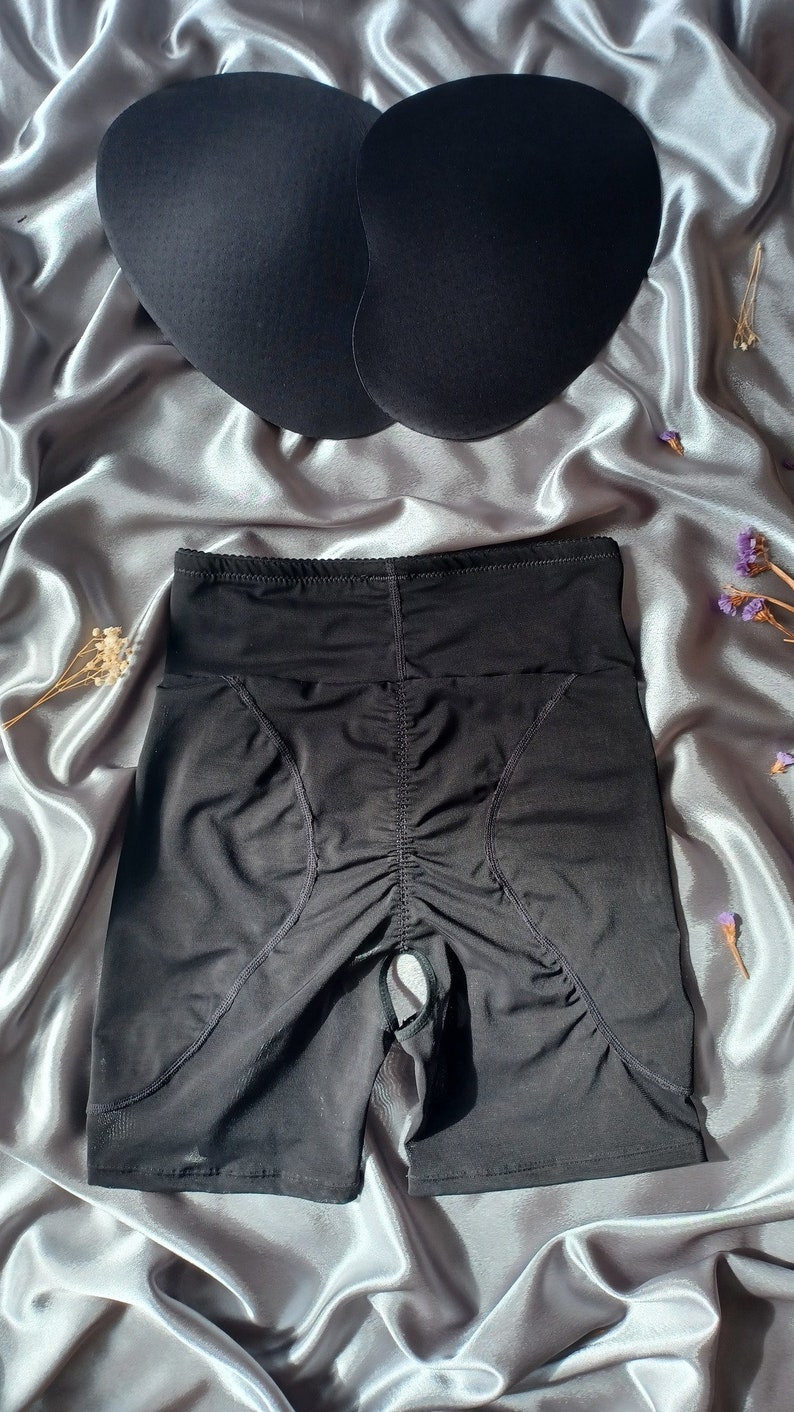 High Waist Compression Tummy Tuck Band Hip & Butt Padded Shapewear BBL