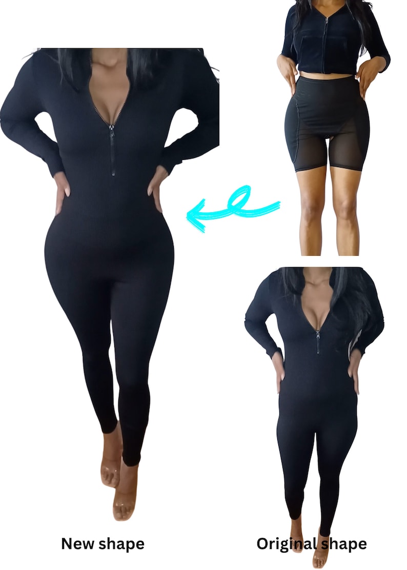 High Waist Compression Tummy Tuck Band Hip & Butt Padded Shapewear BBL