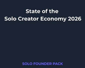 Situación actual de la economía de los creadores independientes en 2026 | Análisis del sector (PDF) | Descarga instantánea