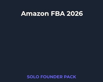 Amazon FBA Master Kit | PDF Bundle | 3 Digital Products | Instant Download