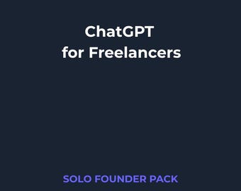 Paquete de inicio para freelancers | Paquete PDF | 4 productos digitales | Descarga instantánea