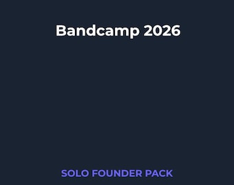Manual de Bandcamp 2026 | Guía del vendedor en PDF | Descarga digital instantánea