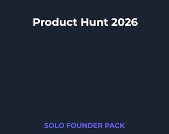 Product Hunt Playbook 2026 | Seller Guide PDF | Digital Instant Download
