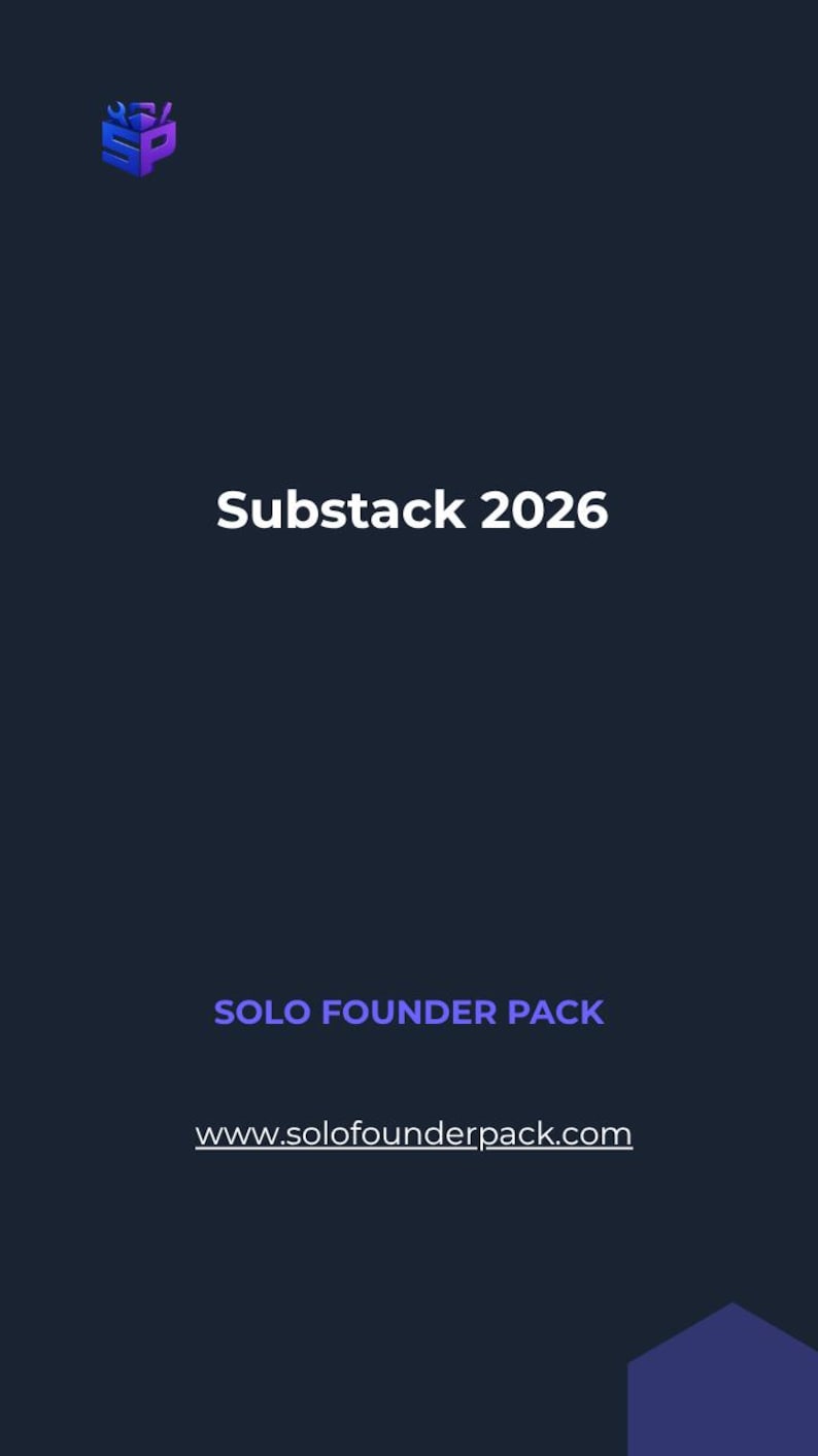 Substack Playbook 2026 | Seller Guide PDF | Digital Instant Download image 1