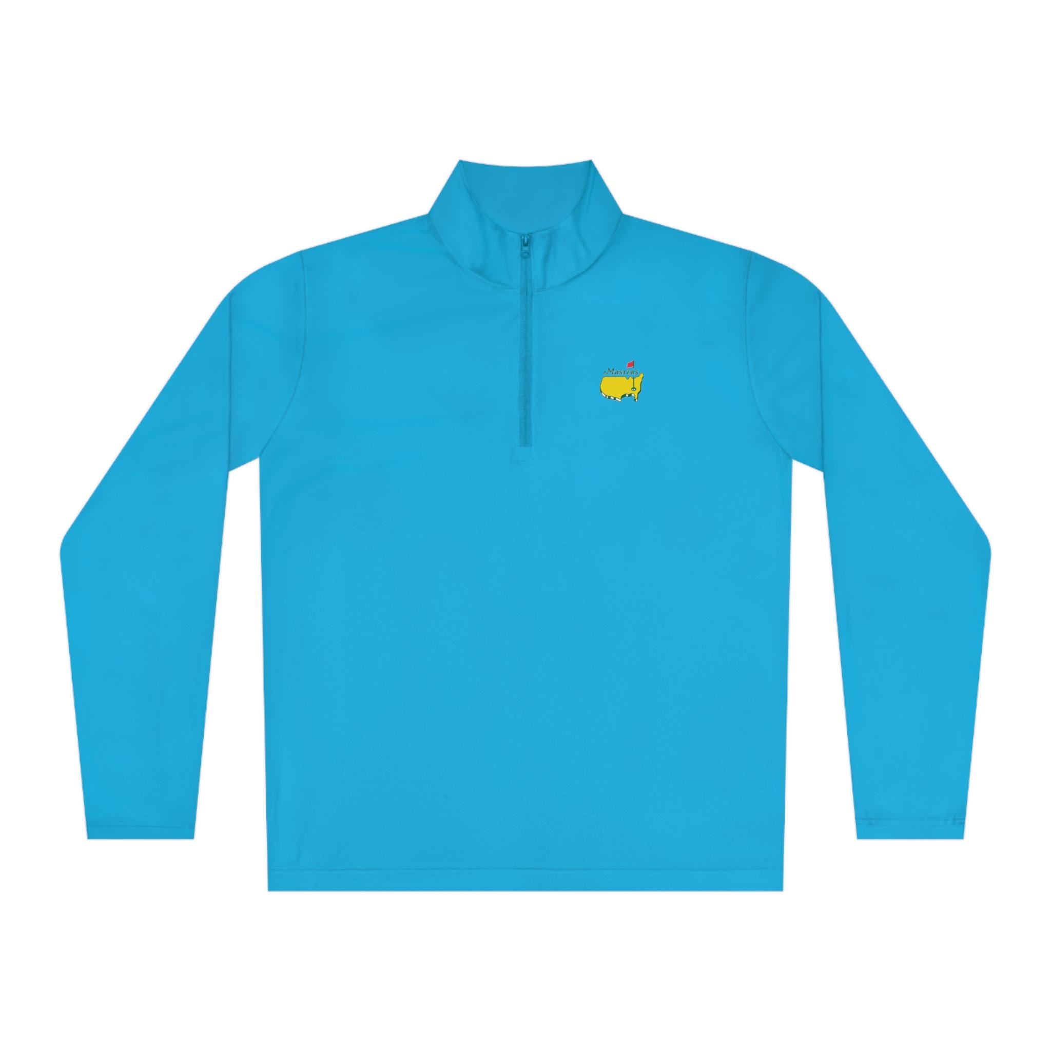 Masters Logo Unisex Quarter zip Pullover Etsy UK