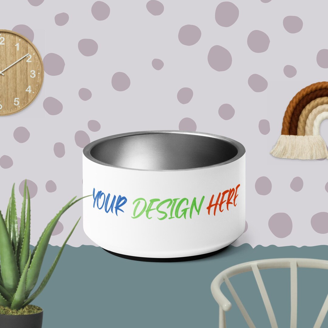 Personalized Dog Bowl Custom Pet Bowl for Cute Cat Bowl Etsy