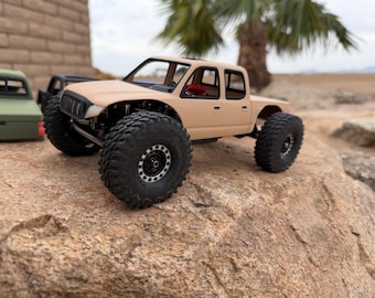 NO PAINT Terrova Tacoma body for SCX24 and TRX4M