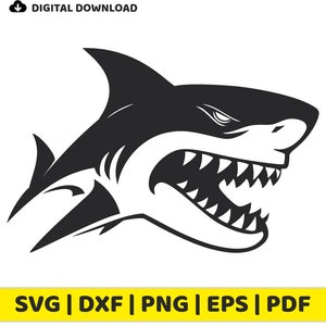 Shark Vector Image, svg, dxf, png, eps, pdf