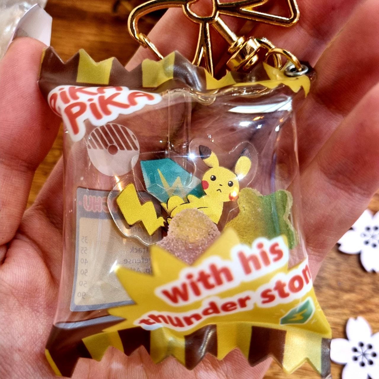 Pocket Monster Pikachu and Eevee Eevee, Candy Key Ring, Candy Bag ...