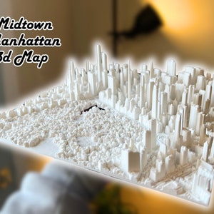 Carte 3D de Midtown Manhattan