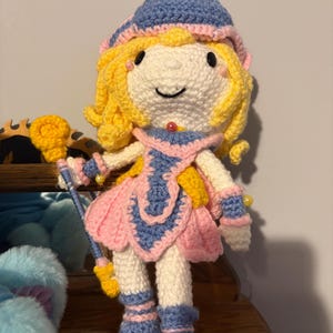 Magic Girl Crochet Plushie