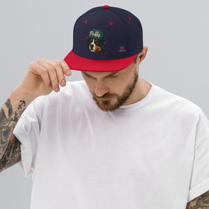 Snapback Unisex Bovaro Ainimals – Cappellino Streetwear Regolabile con Grafica Hip-Hop