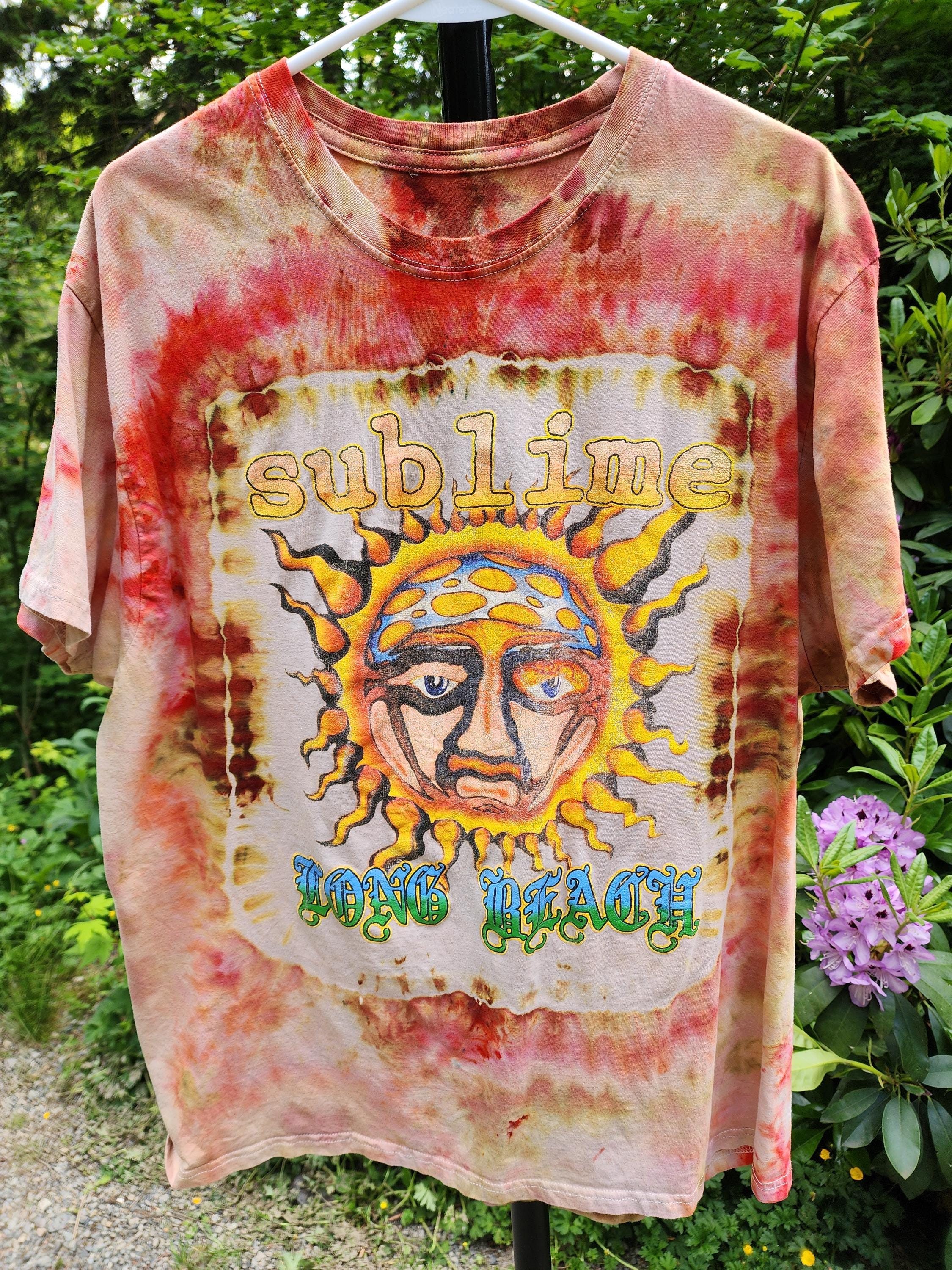 sublime t shirt tie dye