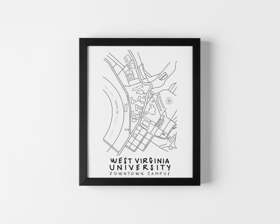 West Virginia Campus Map