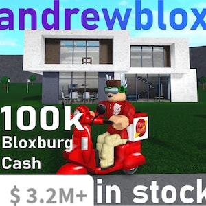 100k Bloxburg Cash In-Game Money FAST