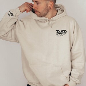 Personalized Dad Sweatshirt, Dad Gifts, Best Gifts for Dad, Mens Sweatshirt, 1st Fathers Day Gifts, Father Gift, New Dad Gift, Gift for Dad
