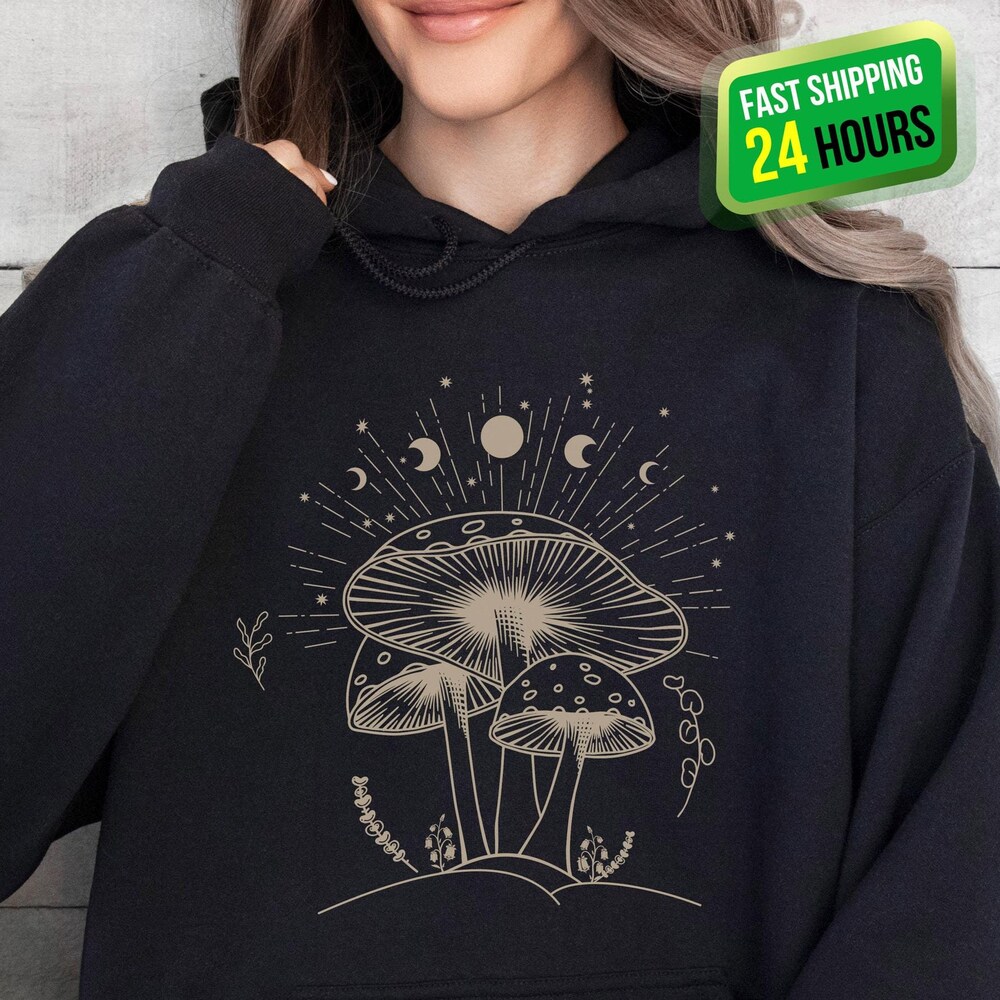 Mushroom Sweatshirt, Mushrooms, Magic Mushroom, Mushroom Sweatshirt Kids, Fall Sweatshirts, Girls Sweatshirt, Trendy Sweatshirt, Mom Gifts Livingtee