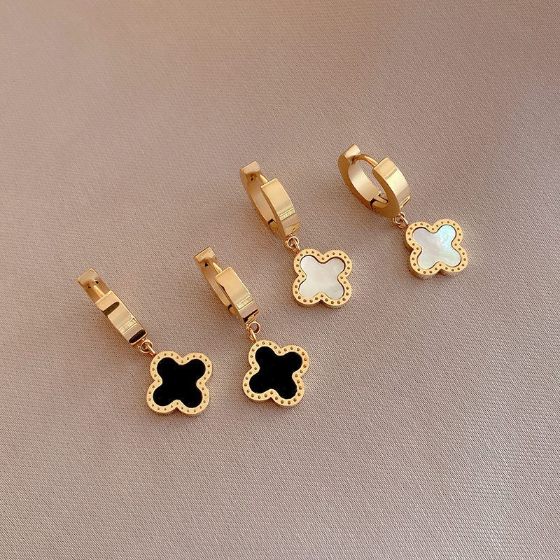 Van cleef & arpels shop alhambra earrings
