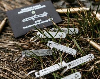 Ukraine Military Keychain - Brutal Gift - Missile X-101 Relic