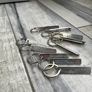 Handcrafted SU-34 Fighter Jet Relic Keychain - A Piece of Aviation ...