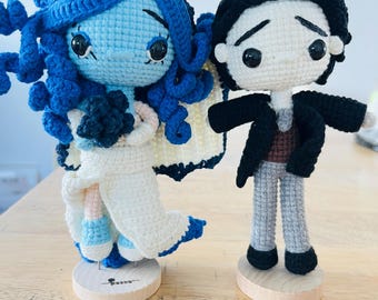 Crochet Emily  and victoramigurumi Doll: Handmade Cotton Plush