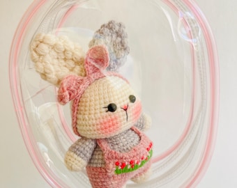 Protective Case for 6 inches/5 inches Plush Doll, Plush Doll Display Bag,Clear Hanging Display Cases,  Case Cover for Figures, Dolls