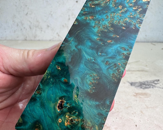 Stabilized Yellow Cedar Burl Duck Call Blank or Turning Blank | YCB 343