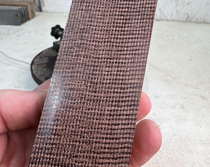 Vintage Canvas Micarta Knife Block | MC 101