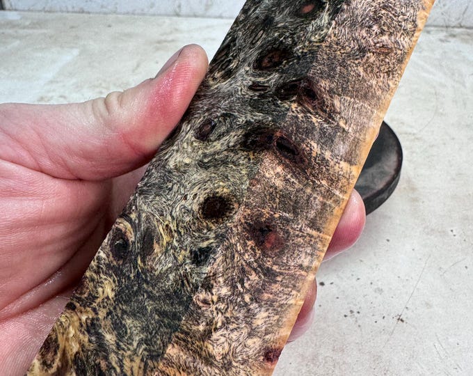 Stabilized Buckeye Burl Turning Blank | Game or Duck Call | SBB 1283