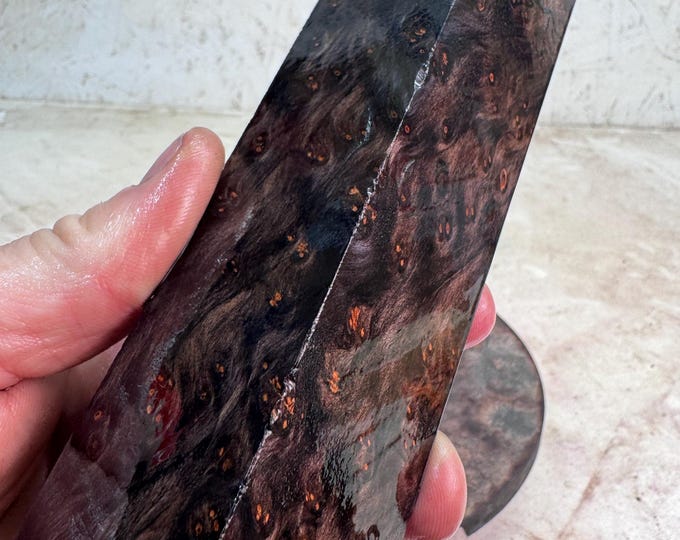 Stabilized (by K&G) Redwood Lace Burl Turning Blank | Game Call | SRW 969