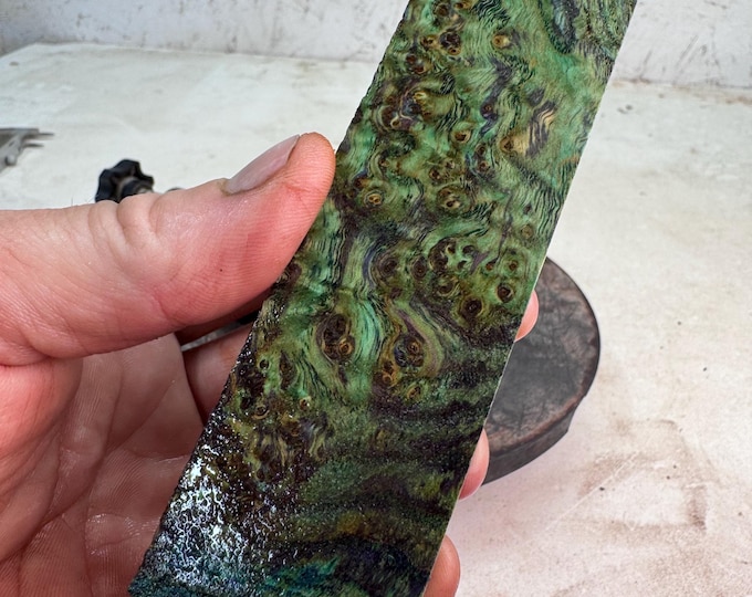 Stabilized Black Ash Burl Turning Blank | Game or Duck Call | SBAB 1100