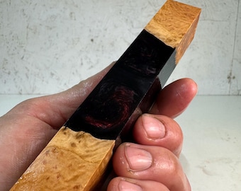 Australian Red Coolibah Burl Hybrid Pen Blank | Turning Blank | PB 332