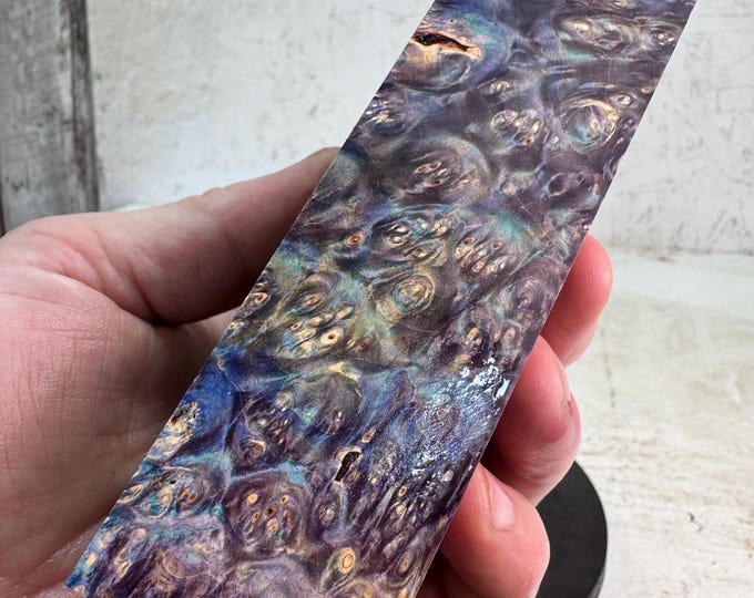 Stabilized Box Elder Burl Turning Blank | Duck or Game Call | SBEB 896