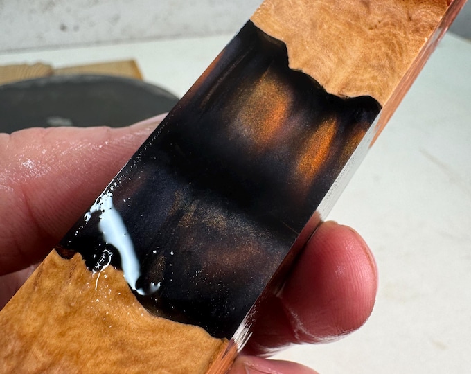 Australian Red Mallee Burl Hybrid Pen Blank | Turning Blank | PB 376