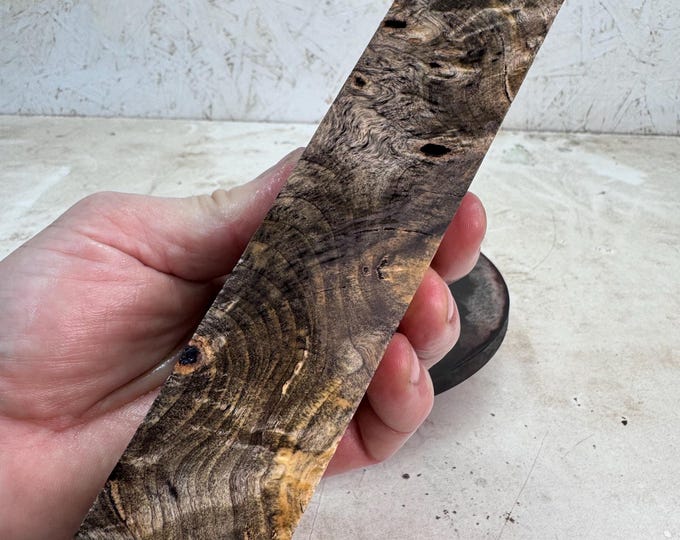 Stabilized Buckeye Burl Turning Blank | Game or Duck Call | SBB 1284