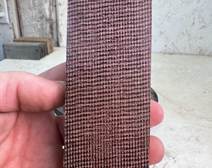 Vintage Canvas Micarta Knife Block | MC 100