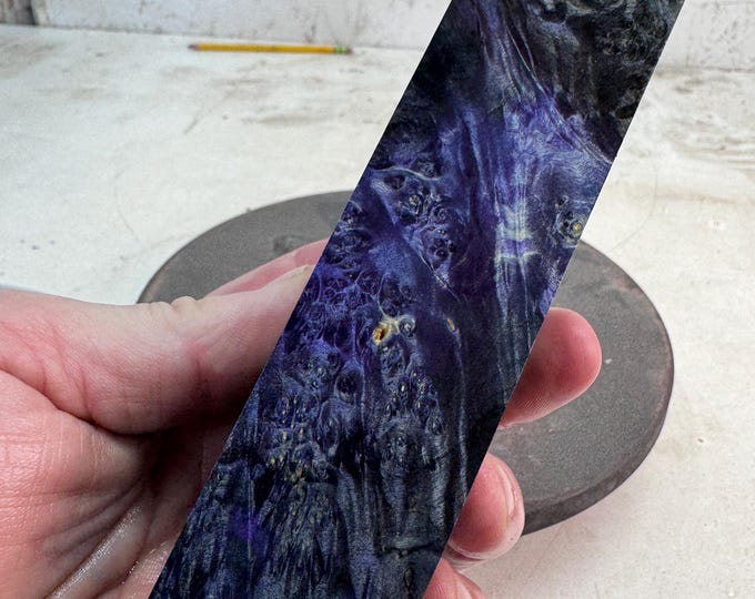 Stabilized Box Elder Burl Turning Blank | Duck or Game Call | SBEB 1180