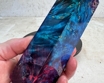 Stabilized Buckeye Burl Turning Blank | Game or Duck Call | SBB 1286